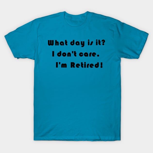 What day is it? T-Shirt by Comic Dzyns